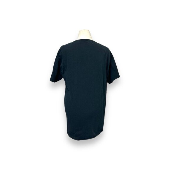 Fruit of the Loom Mens HD Cotton Short Sleeve Planet Fitness Graphic Tee Black L - Picture 4 of 9